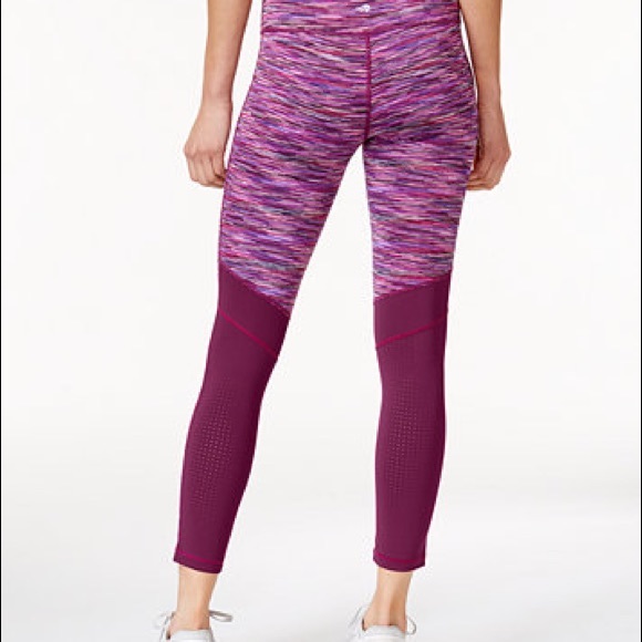 NWT leggings Purple Haze stripe, XS - Picture 2 of 7